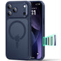Husa pentru iPhone 17 Pro Max, ESR Classic Hybrid HaloLock, bleu