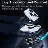 Folie de protectie pentru iPhone 14 Pro, ESR Armorite Camera Lens Protectors