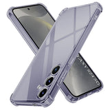 Husa pentru Samsung Galaxy S24, Techsuit Shockproof Clear Silicone, fumuriu