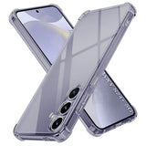Husa pentru Samsung Galaxy S24 Plus, Techsuit Shockproof Clear Silicone, fumuriu