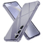 Husa pentru Samsung Galaxy S24 Plus, Techsuit Shockproof Clear Silicone, fumuriu