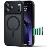 Husa pentru iPhone 17 Pro, ESR Classic Hybrid HaloLock, bleu