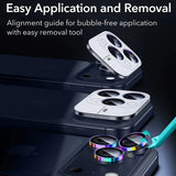 Folie de protectie pentru iPhone 14 Pro, ESR Armorite Camera Lens Protectors