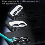 Folie de protectie pentru iPhone 16, ESR Armorite Camera Lens Protectors (2 pack)