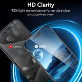 Folie de protectie pentru iPhone 17 Pro Max, ESR Privacy Tempered Glass (3 pack)