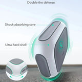 Husa casti pentru AirPods Pro 3, ESR, Orbit Hybrid Halolock, alb