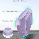 Husa casti pentru AirPods Pro 3, ESR, Orbit Hybrid Halolock Lavender, mov