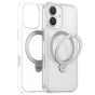 Husa pentru iPhone 17, Torras Ostand Spin MagSafe Series, transparenta