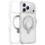 Husa pentru iPhone 17 Pro Max, Torras Ostand Spin MagSafe Series, transparenta