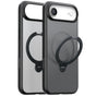 Husa pentru iPhone 17 Air, Torras Ostand Spin MagSafe Series, negru