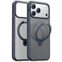 Husa pentru iPhone 17 Pro Max, Torras Ostand Spin MagSafe Series, albastru