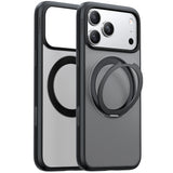 Husa pentru iPhone 17 Pro Max, Torras Ostand Pro MagSafe Series, negru