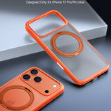 Husa pentru iPhone 17 Pro, Torras Ostand Pro MagSafe Series, portocaliu