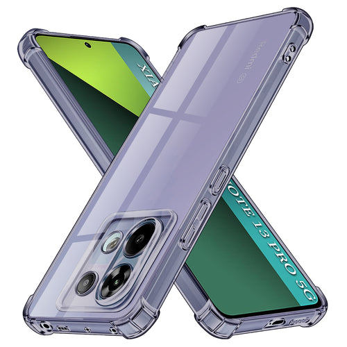 Husa pentru Xiaomi POCO X6, Techsuit Shockproof Clear Silicone, fumuriu