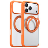 Husa pentru iPhone 17 Pro Max, Torras Ostand Pro MagSafe Series, portocaliu