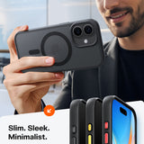 Husa pentru iPhone 17, Torras Guardian Magnetic Series, negru
