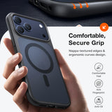 Husa pentru iPhone 17 Pro Max, Torras Guardian Magnetic Series, negru