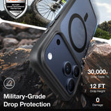 Husa pentru iPhone 17 Pro Max, Torras Guardian Magnetic Series, negru
