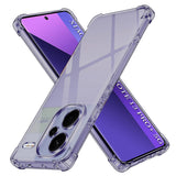 Husa pentru Xiaomi Redmi Note 13 Pro+ 5G, Techsuit Shockproof Clear Silicone, fumuriu