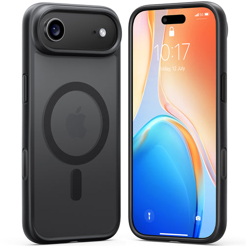 Husa pentru iPhone 17 Air, Torras Guardian Magnetic Series, negru