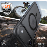 Husa pentru iPhone 17 Air, Torras Guardian Magnetic Series, negru