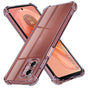 Husa pentru Motorola Moto G04, Techsuit Shockproof Clear Silicone, fumuriu