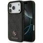 Husa pentru iPhone 17 Pro, Guess 4G Small and Classic Logo MagSafe (GUHMP17LP4SM4MK), negru