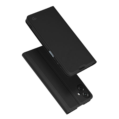 Husa pentru Samsung Galaxy A07 4G, Techsuit Magskin Book, negru