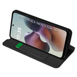 Husa pentru Motorola Moto G56, Techsuit Magskin Book, negru