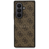 Husa pentru Samsung Galaxy Z Fold7, Guess Hardcase 4G Classic MagSafe (GUHMZFD7P4MSEGCW), maro
