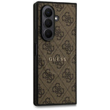 Husa pentru Samsung Galaxy Z Fold7, Guess Hardcase 4G Classic MagSafe (GUHMZFD7P4MSEGCW), maro