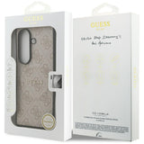 Husa pentru Samsung Galaxy Z Fold7, Guess Hardcase 4G Classic MagSafe (GUHMZFD7P4MSEGCP), roz