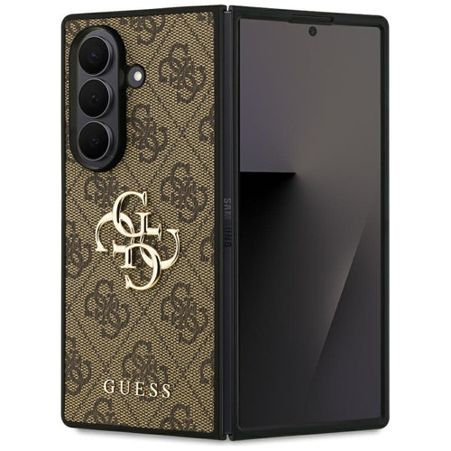 Husa pentru Samsung Galaxy Z Fold7, Guess Hardcase 4G Big Logo (GUHCZFD74GMGBR), maro