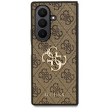 Husa pentru Samsung Galaxy Z Fold7, Guess Hardcase 4G Big Logo (GUHCZFD74GMGBR), maro