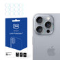 Folie de protectie pentru iPhone 16 Pro, 3mk Lens Protection (4 pack)