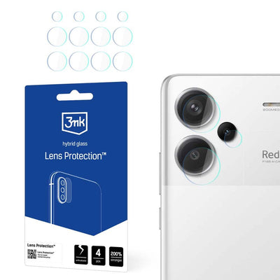 Folie de protectie pentru Xiaomi Redmi Note 13 Pro+ 5G, 3mk Lens Protection (4 pack)