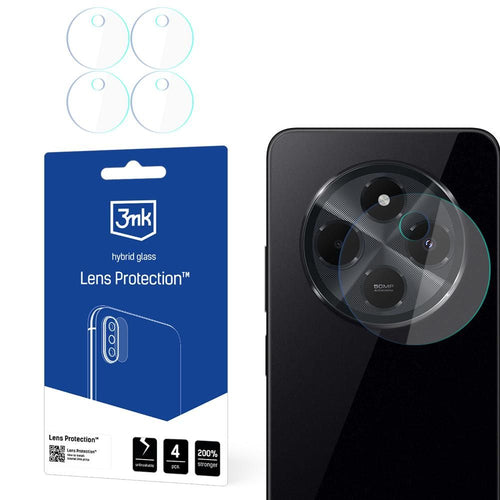 Folie de protectie pentru Xiaomi Redmi 14C, 3mk Lens Protection (4 pack)