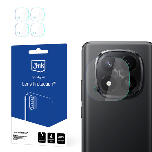 Folie de protectie pentru Xiaomi Redmi Note 14 Pro+ 5G, 3mk Lens Protection (4 pack)