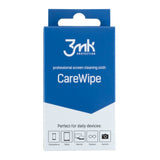 Laveta curatare 3mk Screen Cleaning Cloth CareWipe (24 pack), Smartphone/Tablet/Monitor/Glasses/Camera, Antistatic, Fragrances