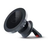 Suport auto 3mk Magnetic MagHolder, pentru Grila ventilatie, iPhone, MagSafe Technology, 16 Magnets, negru
