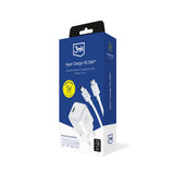 Incarcator retea 3mk Hyper, USB-C Cable Included, Type-C Port, PD25W, GaN Technology, alb