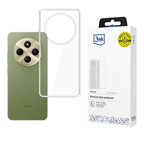 Husa pentru Xiaomi Redmi 14C, 3mk Clear Case, transparenta
