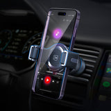 Suport auto 3mk Memo Hug, pentru Grila ventilatie, One-Handed Operation, Vertical/Horizontal Rotation, 4.5, negru