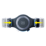 Suport auto 3mk Memo Hug, pentru Grila ventilatie, One-Handed Operation, Vertical/Horizontal Rotation, 4.5, negru