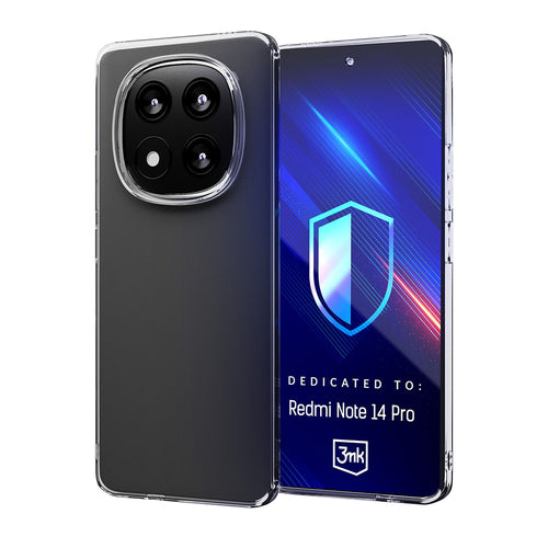 Husa pentru Xiaomi Redmi Note 14 Pro 5G, 3mk Clear Case, transparenta