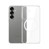 Husa pentru Samsung Galaxy S25, 3mk Clear MagCase, transparenta