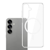 Husa pentru Samsung Galaxy S25, 3mk Clear MagCase, transparenta