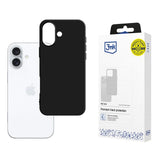 Husa pentru iPhone 16, 3mk Matt Case, negru