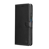 Husa pentru Motorola Moto G56, Techsuit Leather Folio, negru