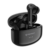 Casti wireless Techsuit Premium Audira Pro (CW1), Bluetooth V5.4, 300mAh, Active ANC, 4 Microfon, negru